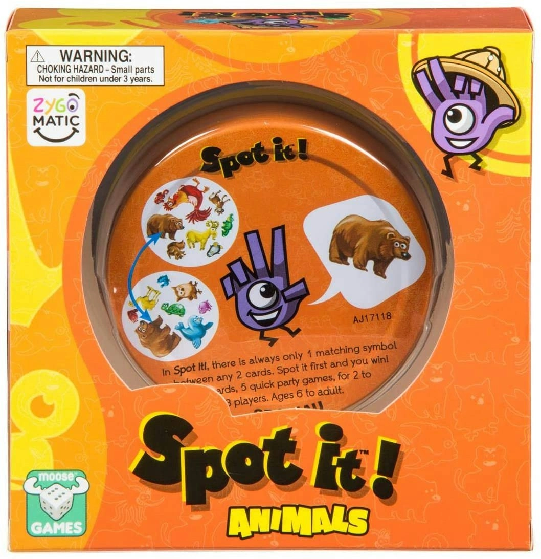 Spot It Animals Card Card