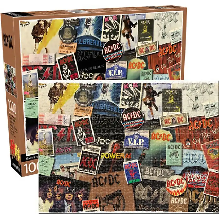 AQUARIUS - AC/DC – Albums Jigsaw Puzzle 1000pc