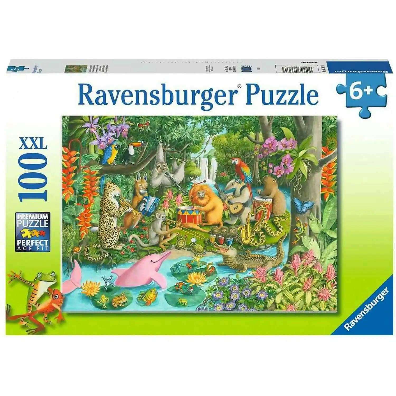 Ravensburger - Rainforest River Band Jigsaw Puzzle XXL 100pc
