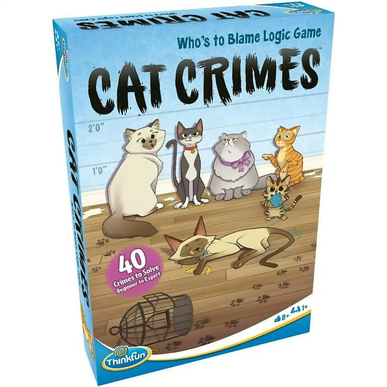 ThinkFun - Cat Crimes Logic Game