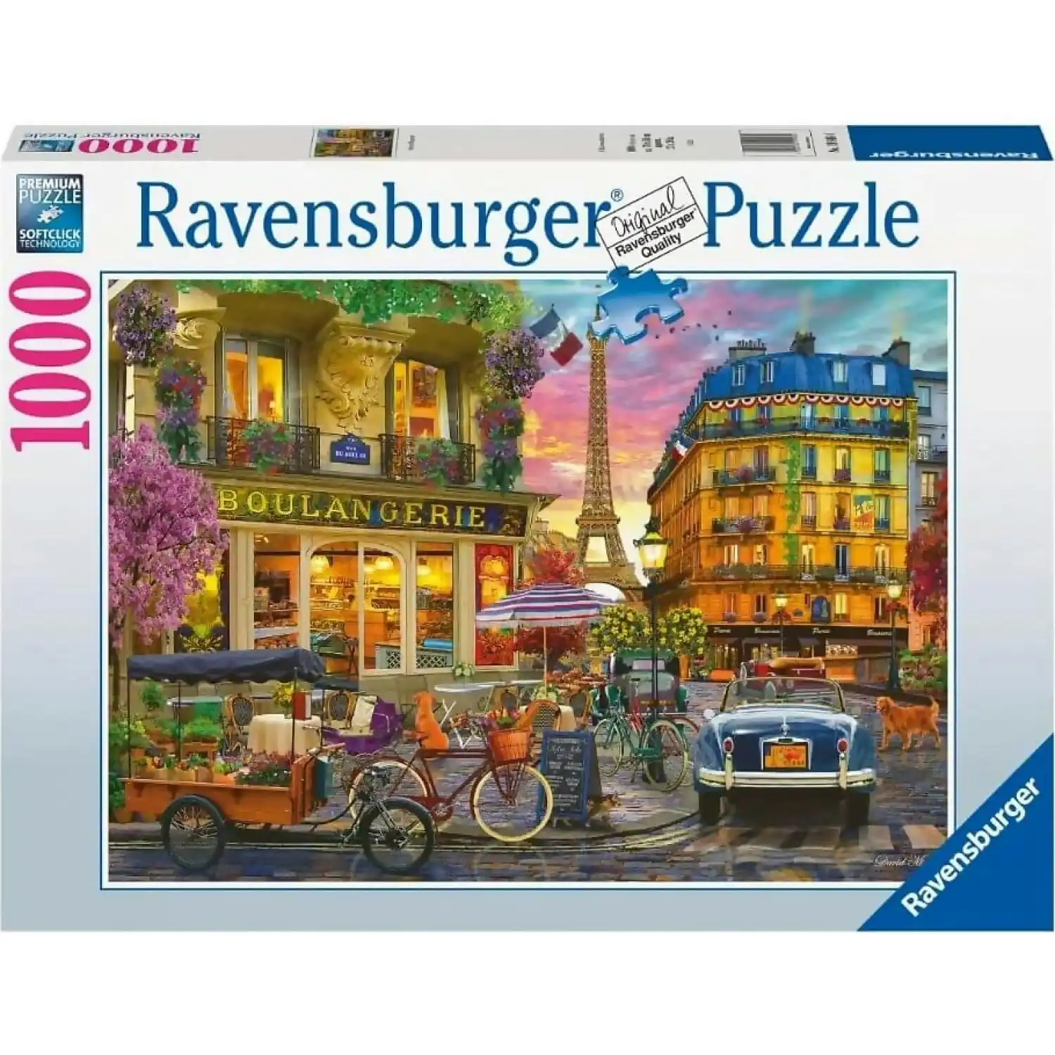 Ravensburger - Paris At Dawn Jigsaw Puzzle 1000pc