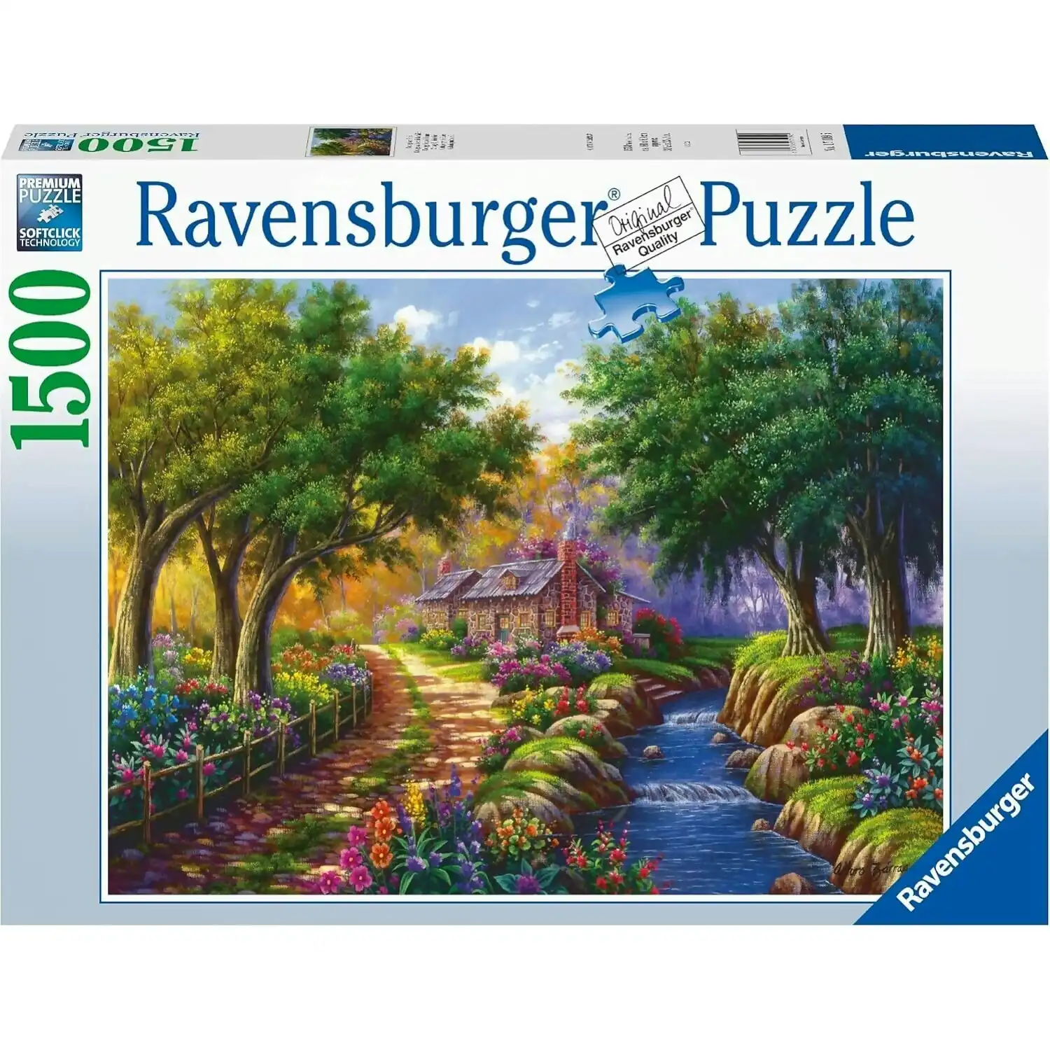 Ravensburger - Cottage By The River Jigsaw Puzzle 1500pc