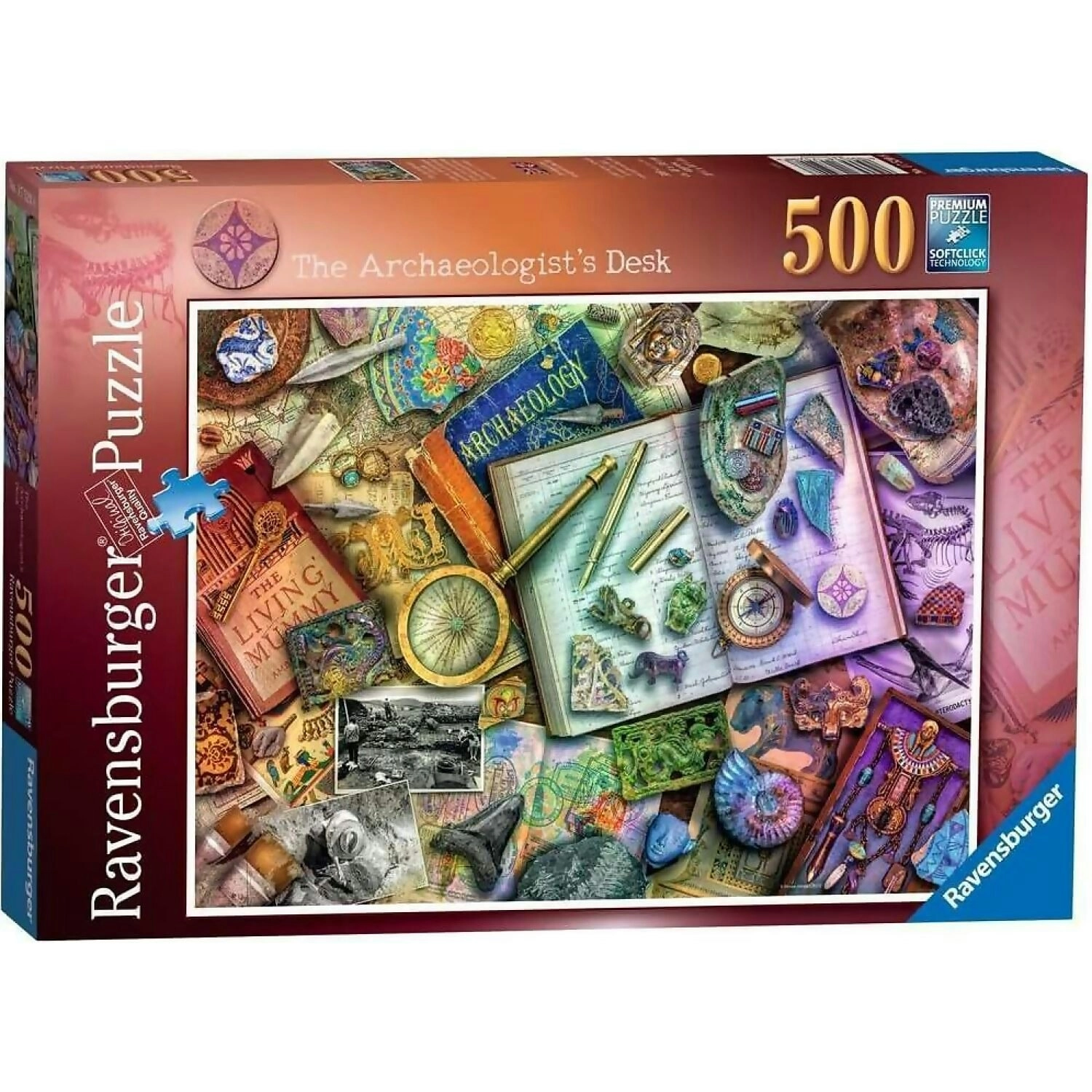 Ravensburger - The Archaeologist's Desk Jigsaw Puzzle 500pc