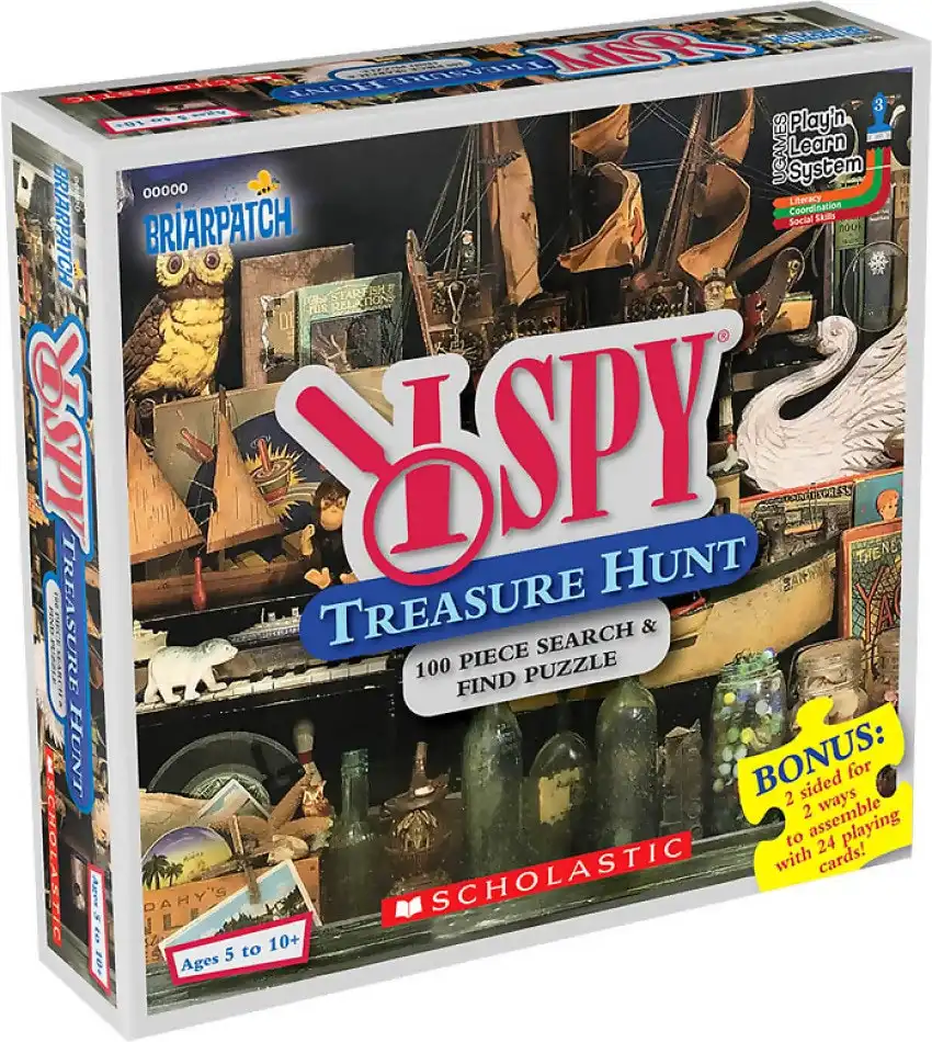 U Games - I Spy Treasure 100pc Search & Find Puzzle Game - Briarpatch