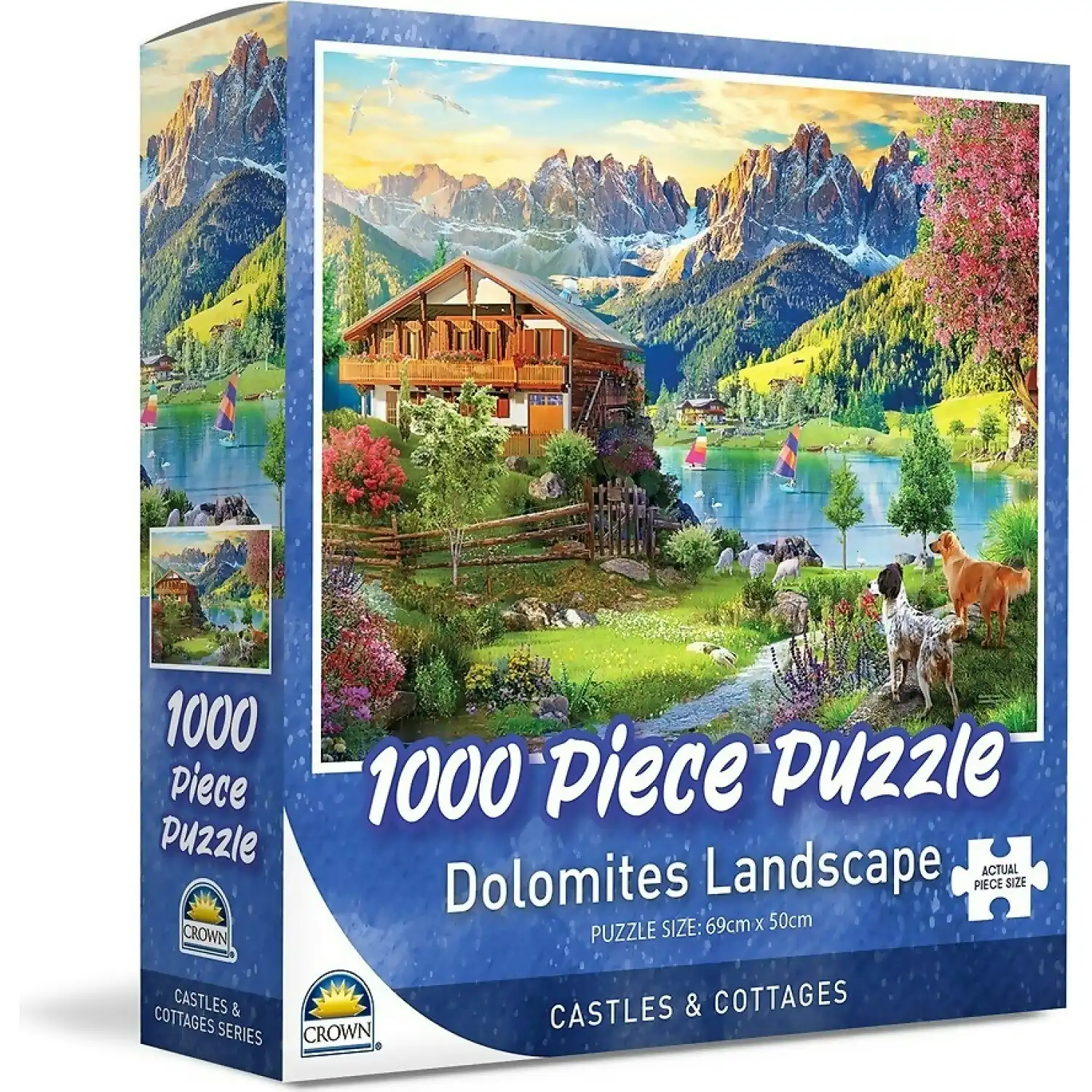 Crown - Dolomites Landscape Jigsaw Puzzle 1000pc