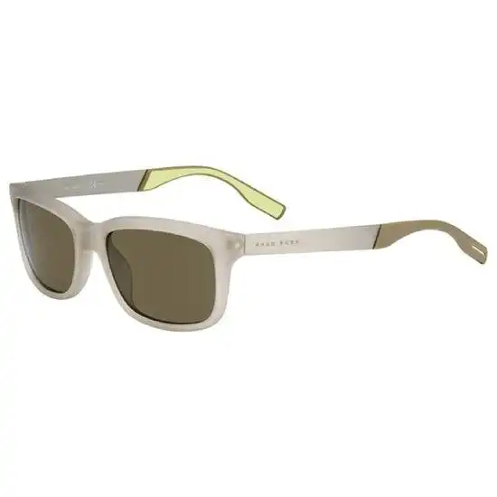 Hugo Boss Sunglasses Hugo Boss 0552_s Rectangular Sunglasses - Classic Black Lens For Men/women
