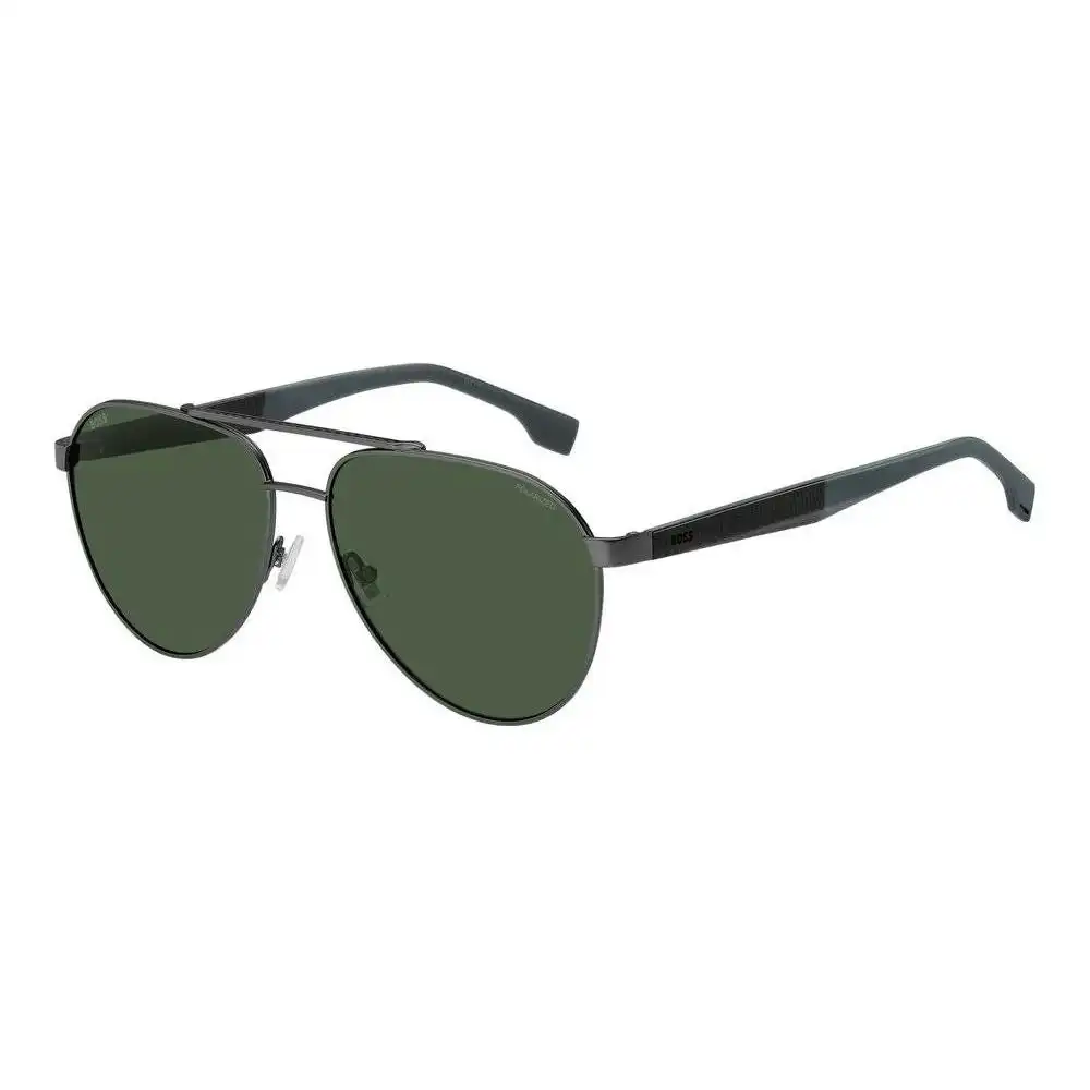 Hugo Boss Sunglasses Hugo Boss Mod. Boss 1485_s - Men's Rectangular Blue Lens Sunglasses