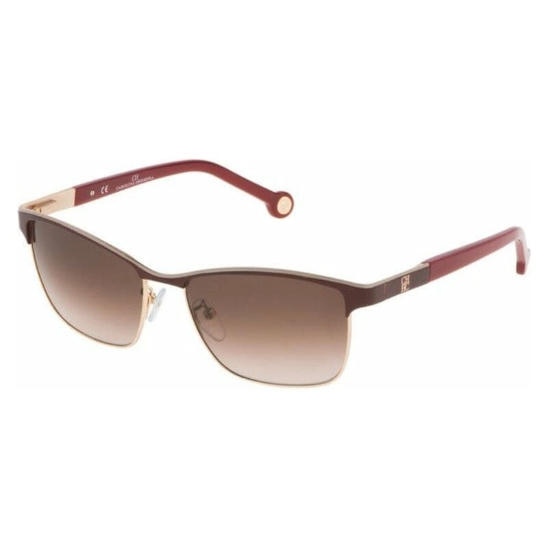 Carolina Herrera Sunglasses Carolina Herrera Women's Square Brown She069560484 (  56 Mm)