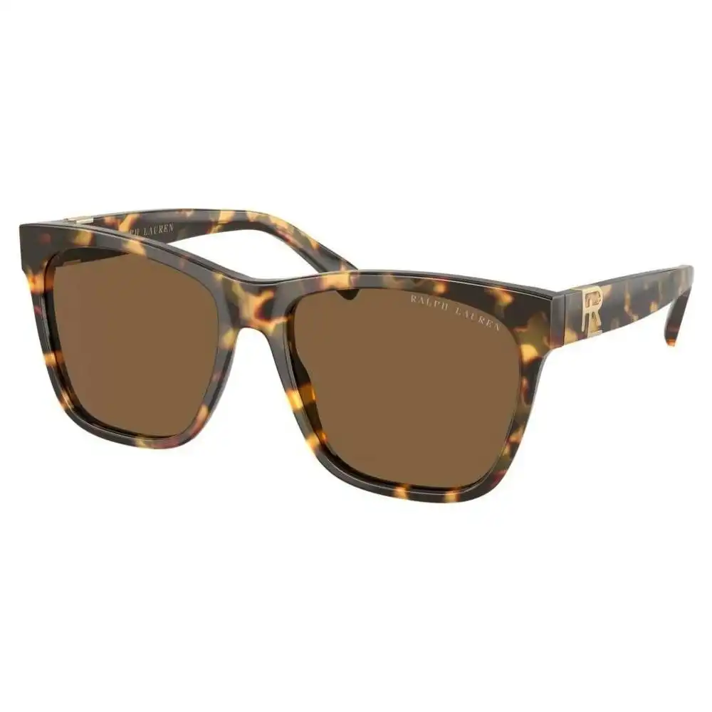 Ralph Lauren Sunglasses Ralph Lauren Rl 8212 Rectangular Sunglasses For Men - Black Lens