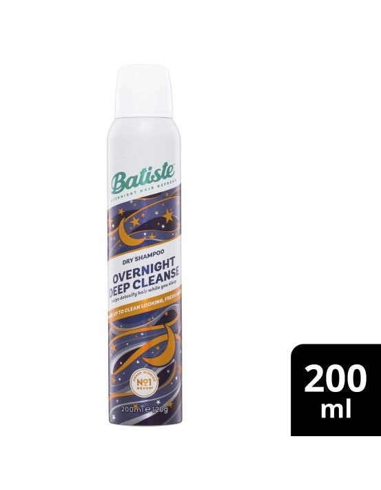 Batiste Overnight Deep Cleanse Dry Shampoo 200ml