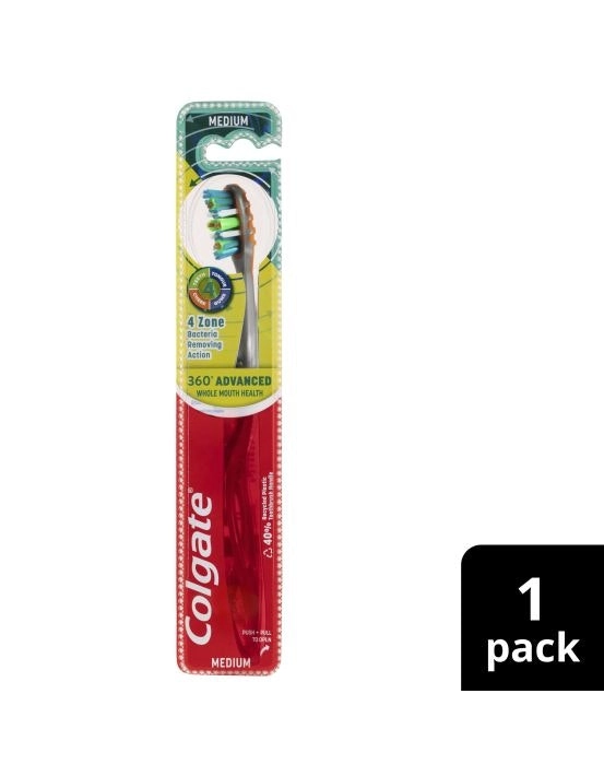 Colgate 360° Advanced Toothbrush Medium