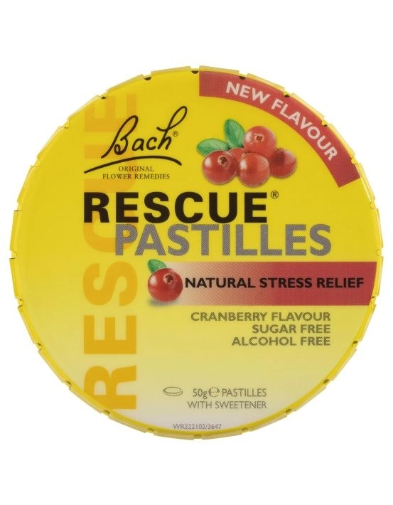 Bach RESCUE Remedy Pastilles Cranberry 50g