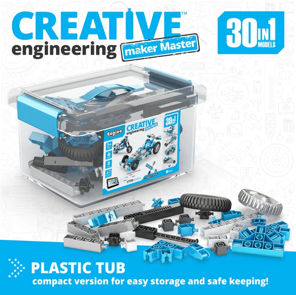 Engino - Creative Engineering - 30 in 1 - Maker Master