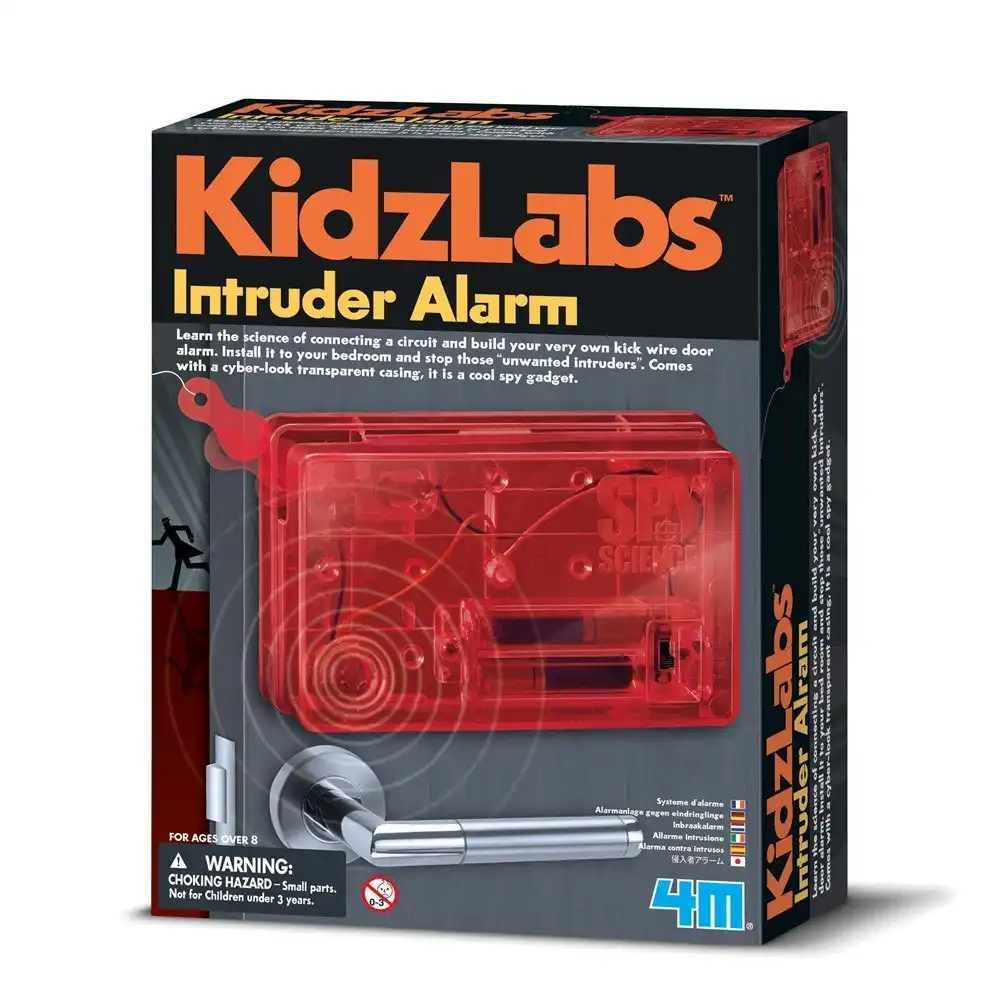 4M - KidzLabs - Spy Science Intruder Alarm