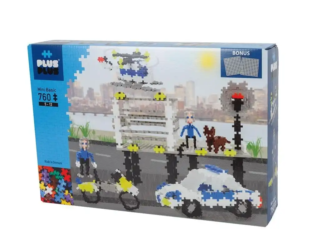 Plus-Plus - Basic Police - 760 pcs