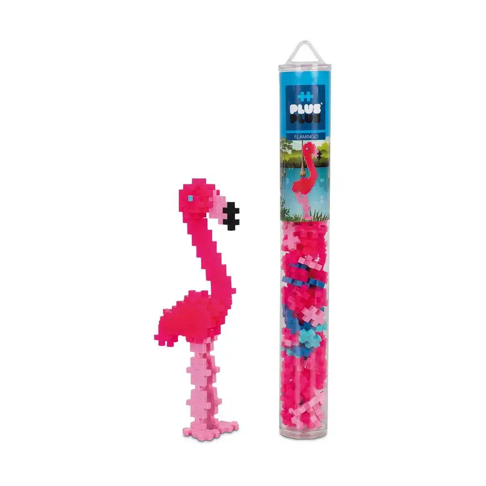 Plus-Plus - Flamingo - 100 pcs Tube