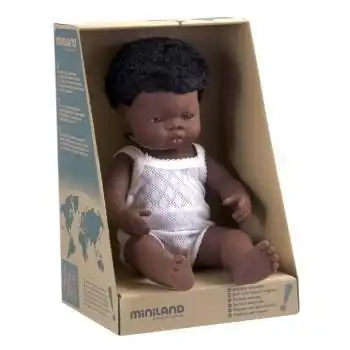 Miniland - African Boy 38cm