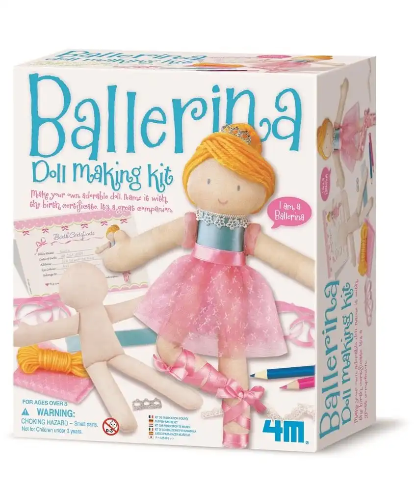 4M - Doll Making Kit - Ballerina