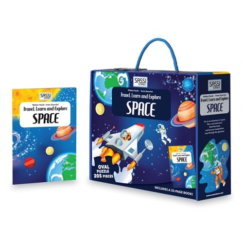 Sassi - Travel, Learn and Explore - Space Puzzle 205 pcs