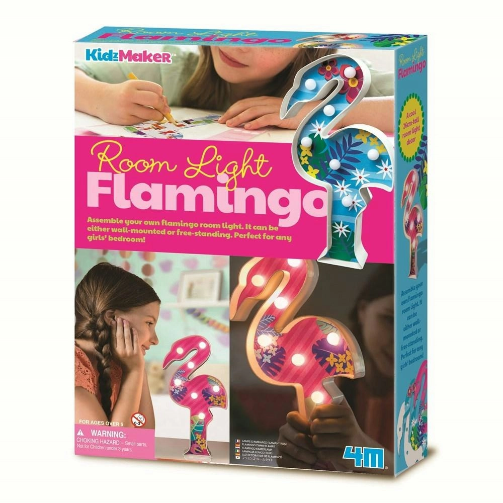 4M - KidzMaker - Room Light Flamingo