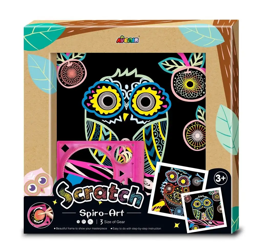 Avenir - Scratch - Spiro Art - Owl