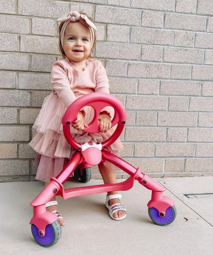 YBIKE - Pewi Push - Ride On/Walker - Pink