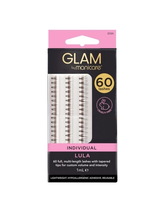 Glam by Manicare 63. Lula Individual Mink Effect Eyelashes