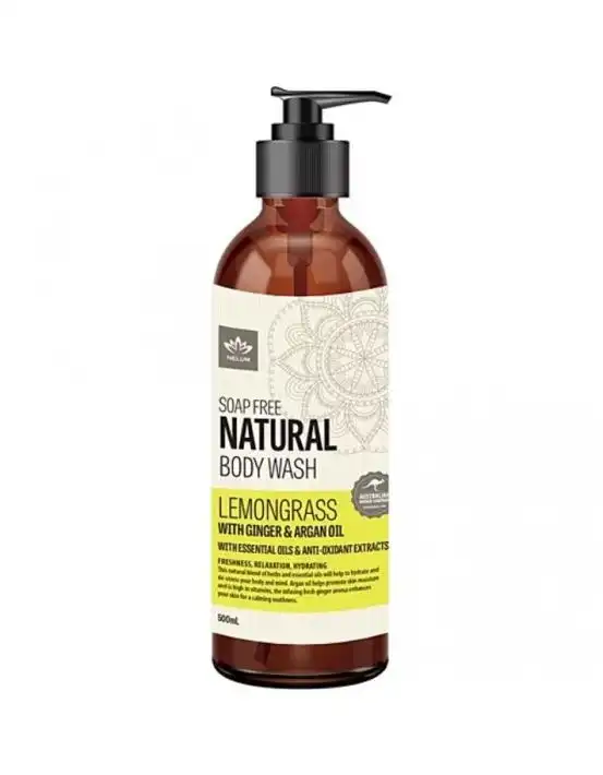 Nelum Natural Body Wash Lemongrass 500ml