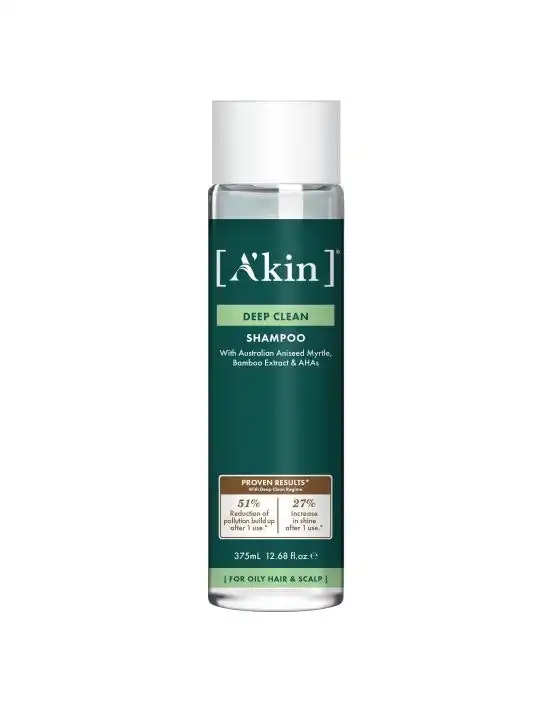 A'kin Deep Clean Shampoo 375ml