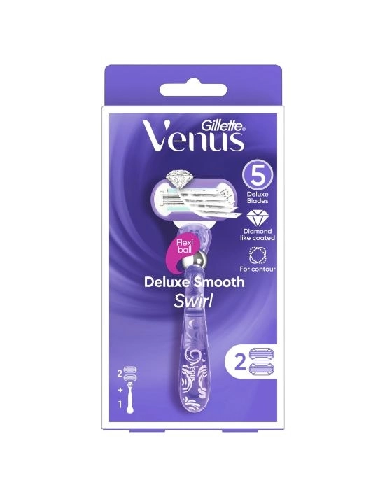 Gillette Venus Deluxe Smooth Swirl Razor