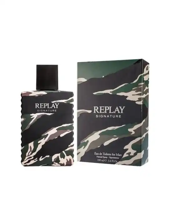 Replay Signature Men Eau De Toilette 100ml