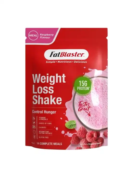 FatBlaster Weight Loss Shake Raspberry 465g