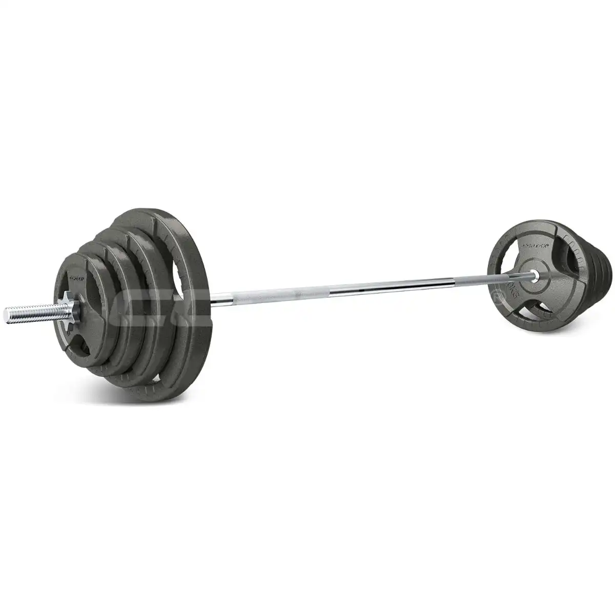 Cortex 65kg Tri-Grip 25mm Standard Barbell Weight Set