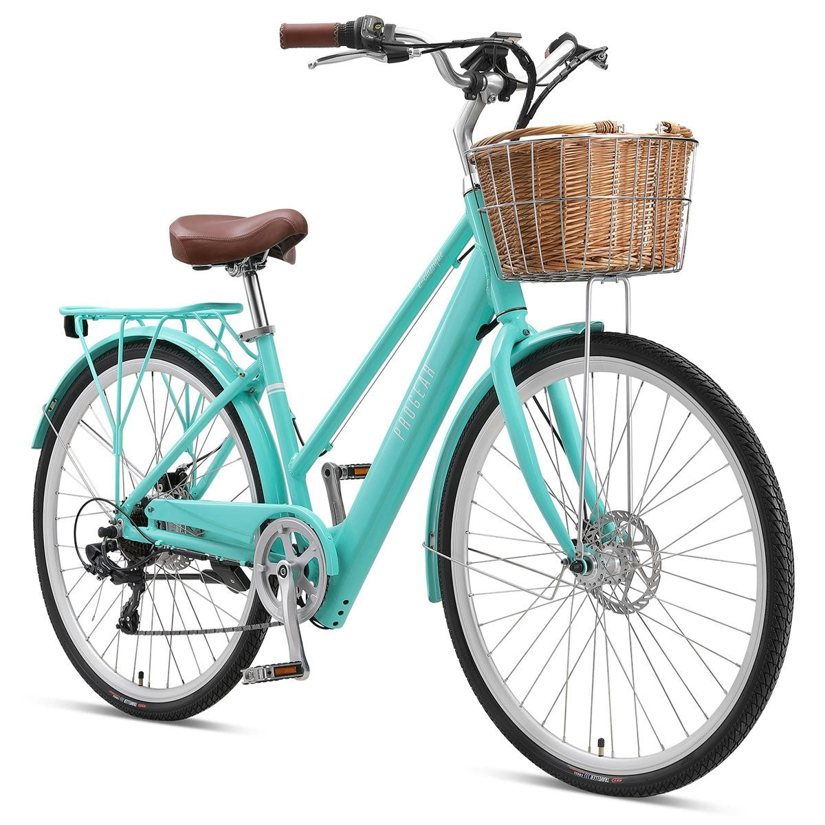 Progear E-Classique 700*17" Vintage Retro 250w Electric Bike Seaform