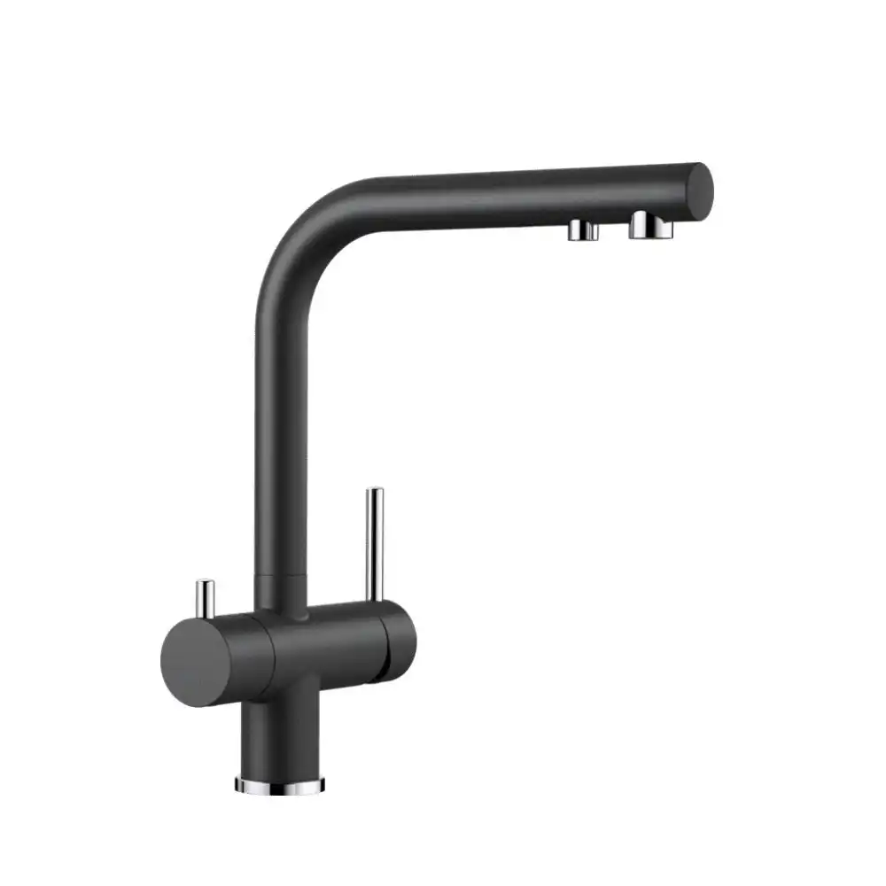 Blanco Fontas II Silgranit Dual Sink Mixer Anthracite (TAP ONLY) FONTASAF 525095