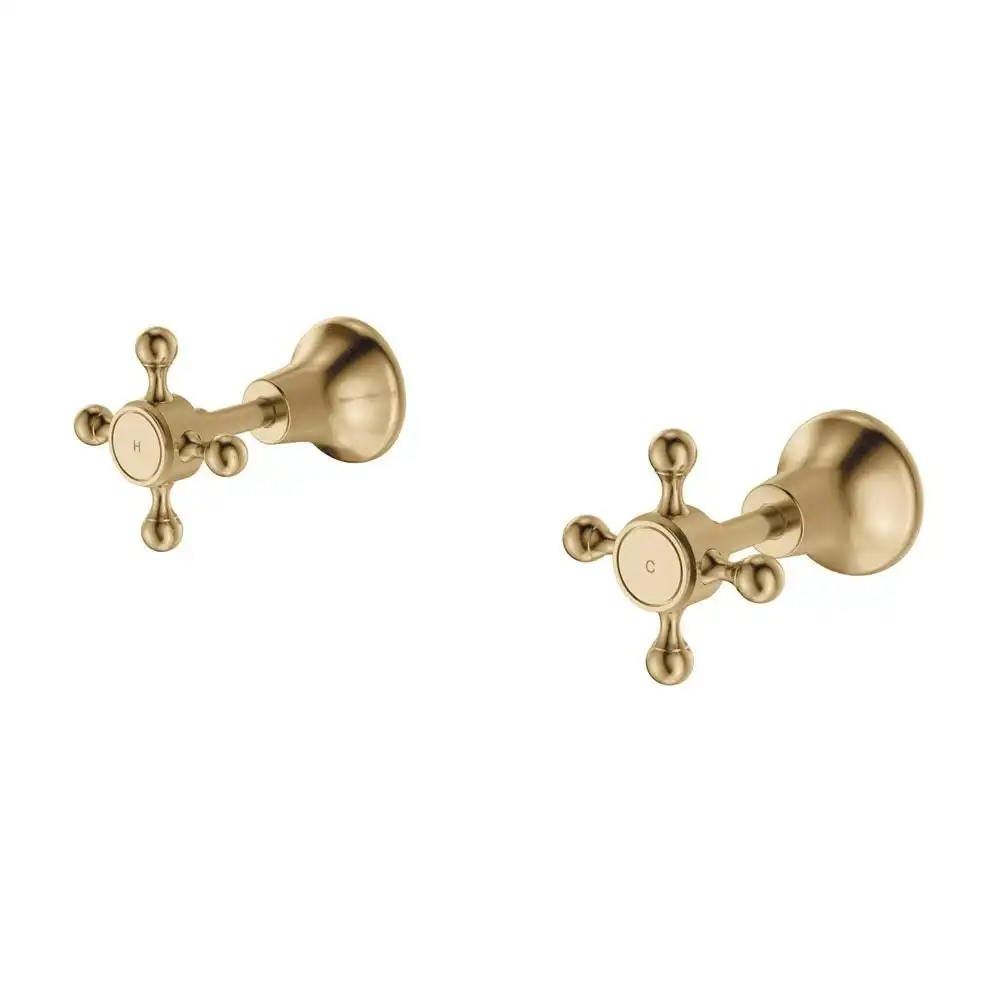 Fienza Lillian Shepherds Wall Top Assemblies Urban Brass 336104UB