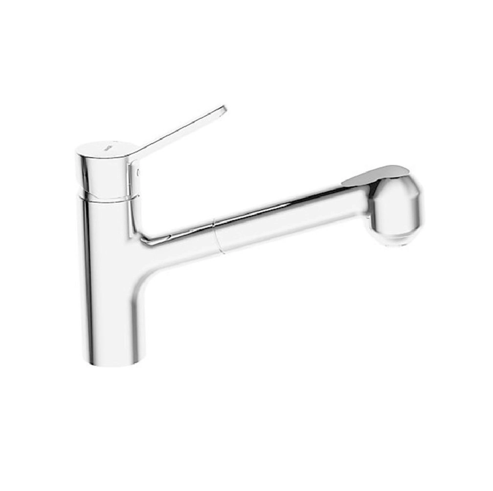 Hansa Pura Kitchen Mixer Pull Out Spray Chrome 495222030037