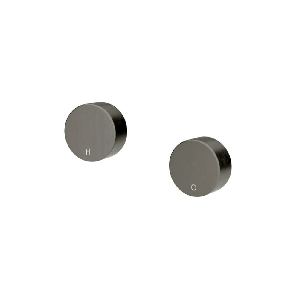 Meir Circular Wall Taps Shadow MW11-PVDGM