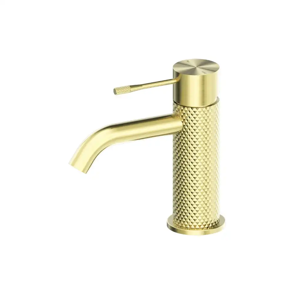 Nero Opal Basin Mixer Brushed Gold NR251901BG