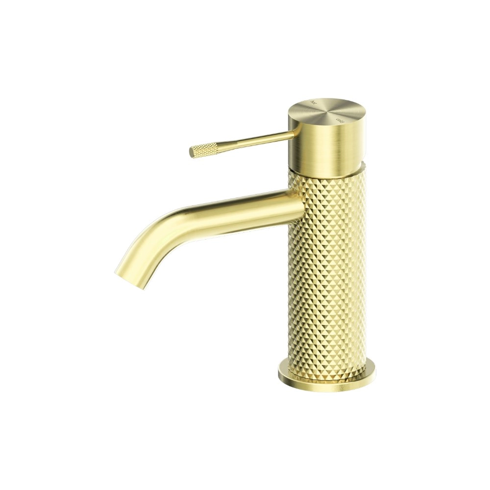 Nero Opal Basin Mixer Brushed Gold NR251901BG