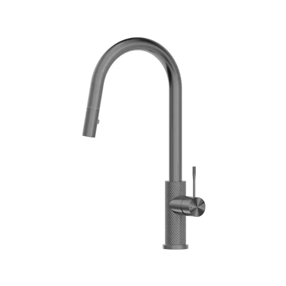 Nero Opal Pull Out Sink Mixer with Vegie Spray Function Graphite NR251908GR