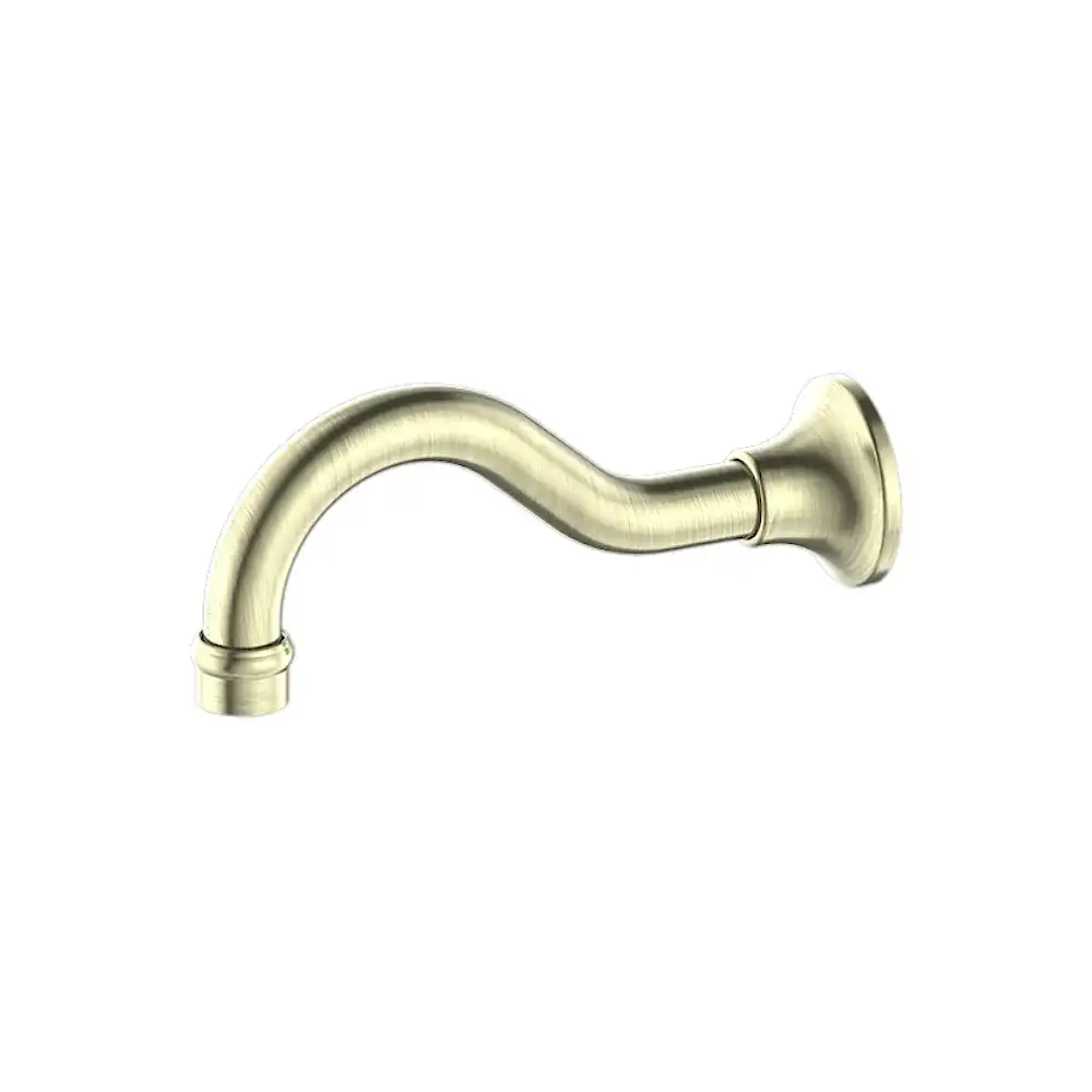 Nero York Basin/Bath Spout Only Aged Brass NR692103AB