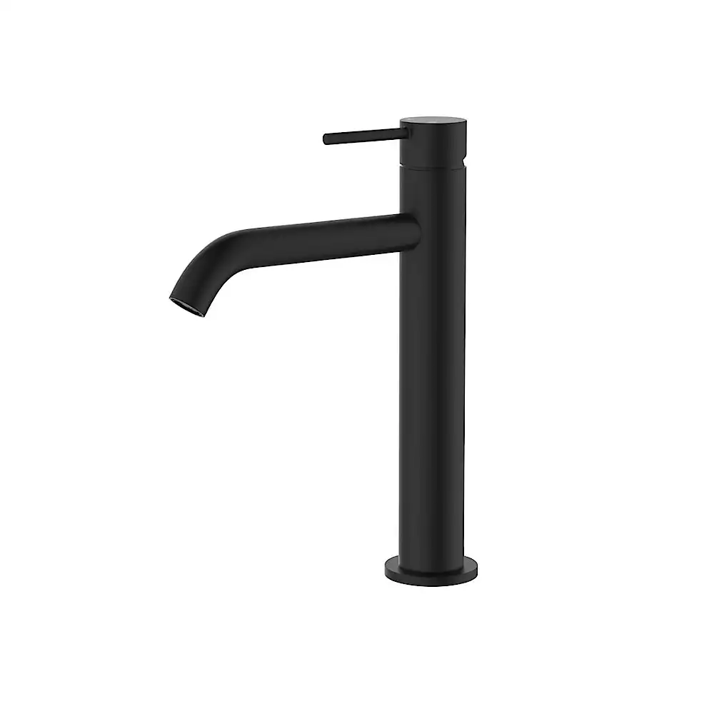 Fienza Kaya Medium Basin Mixer Matte Black 228110B