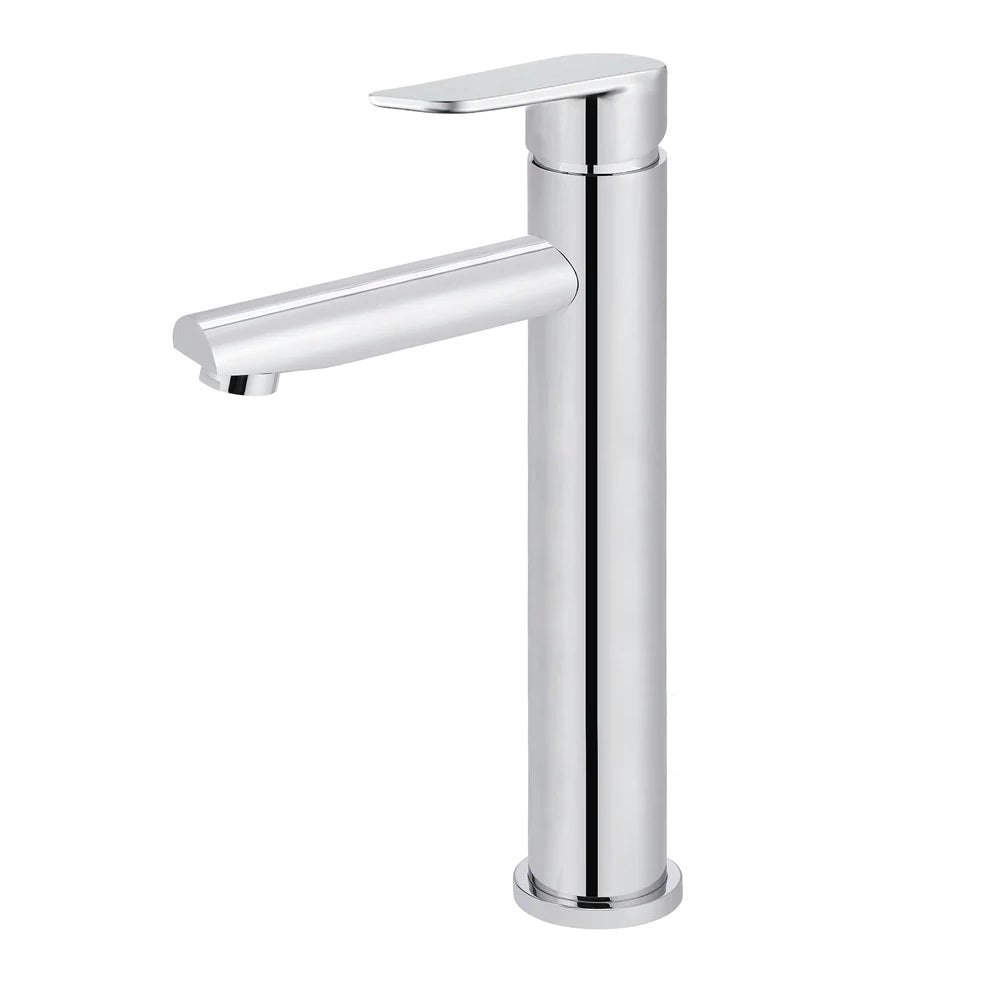 Meir Round Tall Basin Mixer Chrome MB04PD-R2-C