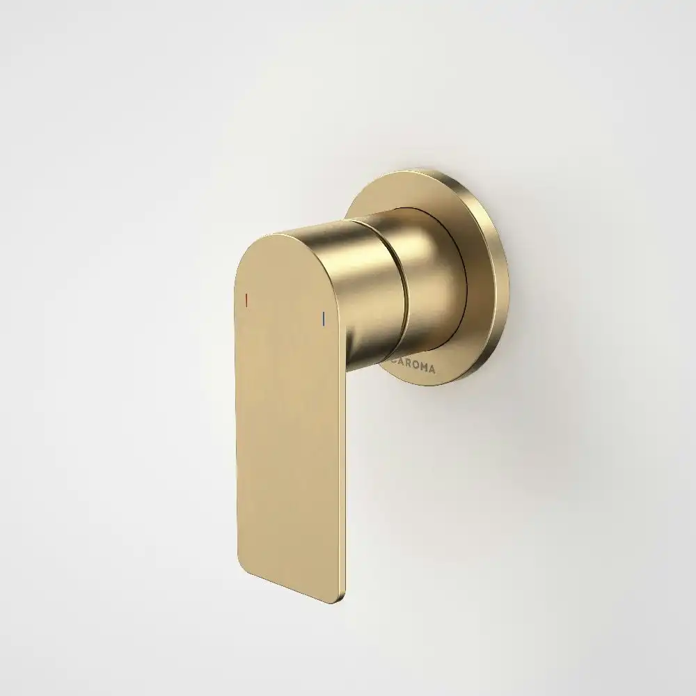 Caroma Urbane II Bath/ Shower Mixer Round Brushed Brass 99648BB