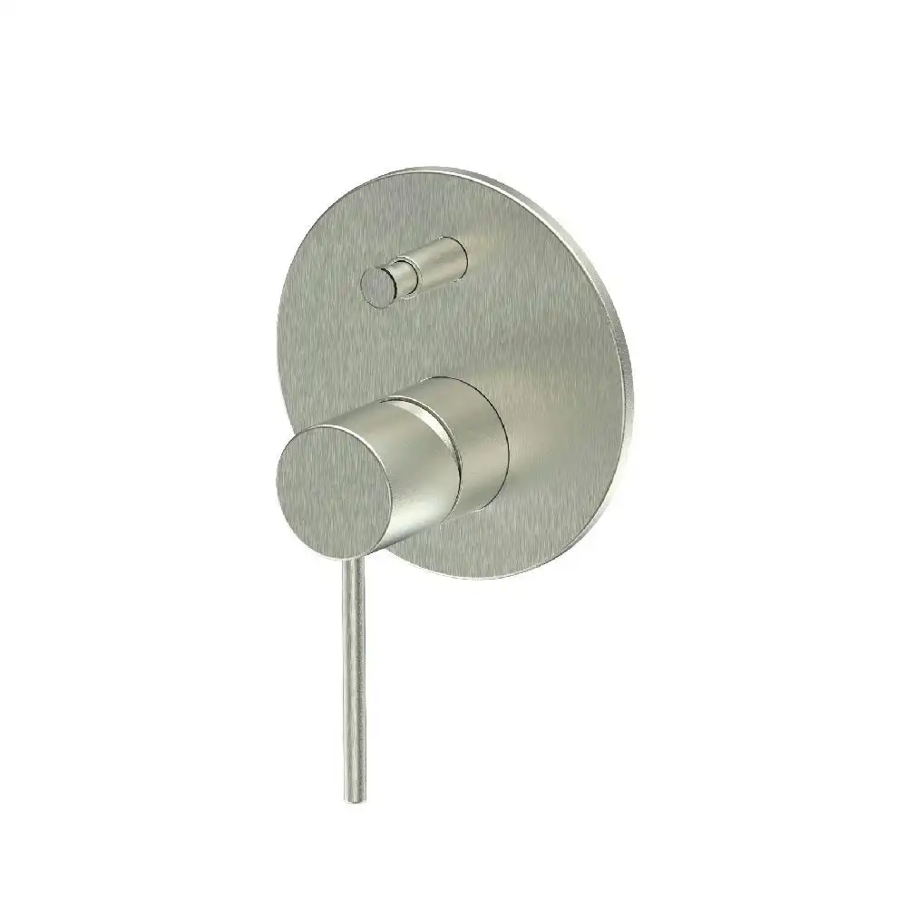 Greens Tesora Shower Diverter Mixer Complete PVD Brushed Nickel 21303591