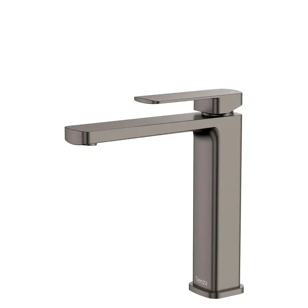 Fienza Tono Medium Basin Mixer Gun Metal 233110GM