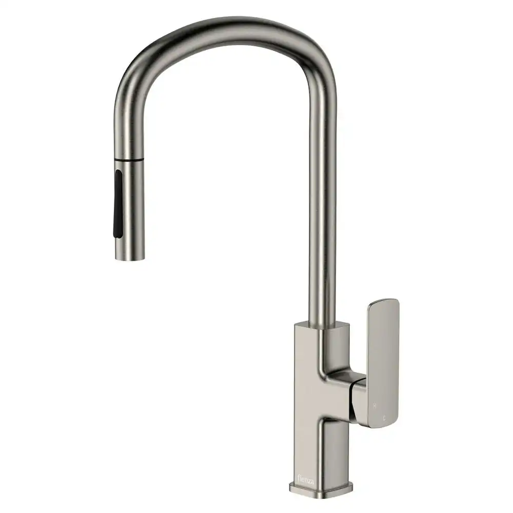 Fienza Tono Pull Out Sink Mixer Brushed Nickel 233108BN