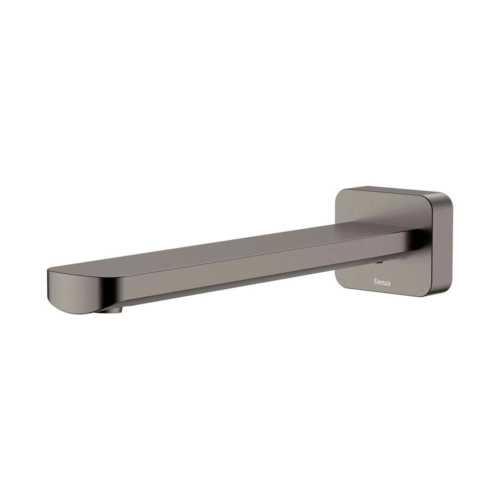 Fienza Tono Wall Basin/Bath 220mm Outlet Gun Metal 233116GM