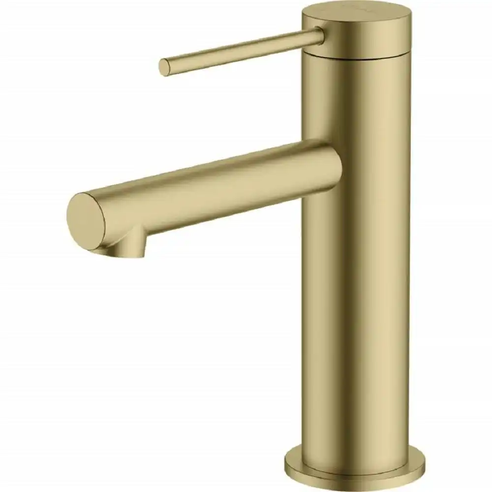 Oliveri Venice Basin Mixer Straight Classic Gold VE106503CG